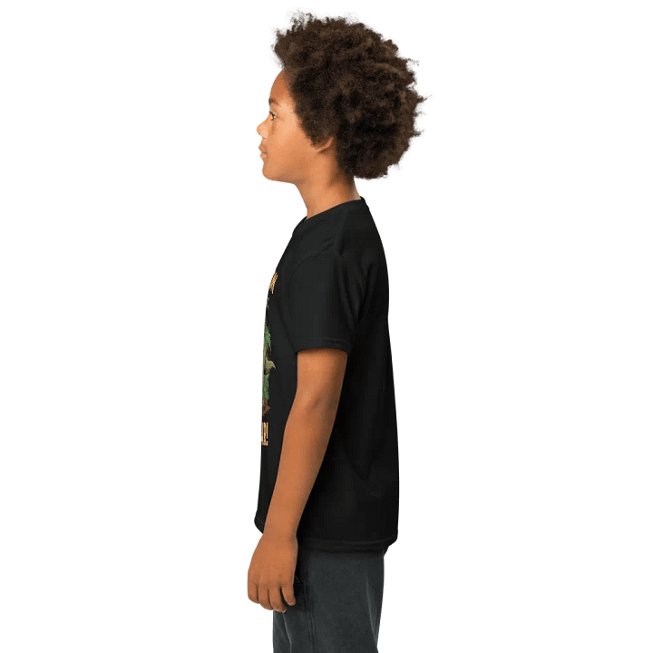 Funny Easter Dinosaur T-Shirt – Eggstinction Is NearYouth Tee product image (7)