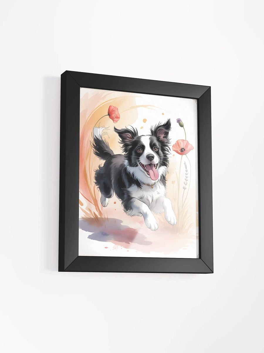 Joyful Border Collie Framed Poster product image (3)