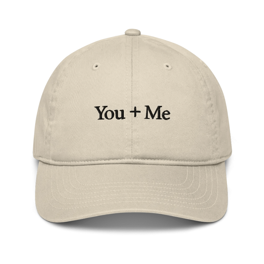 You + Me Dad Hat product image (1)