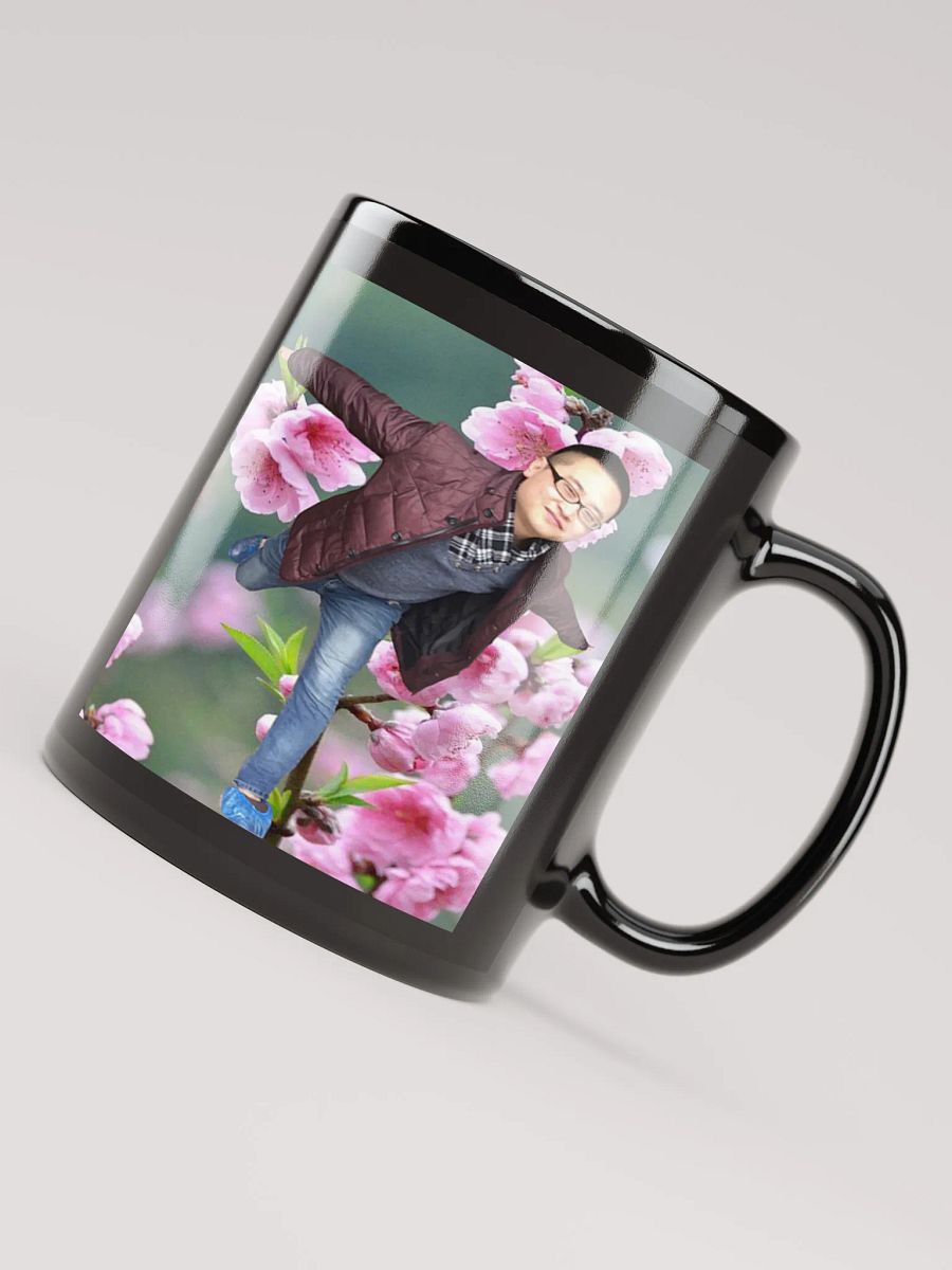 Black Glossy Mug : fly product image (8)