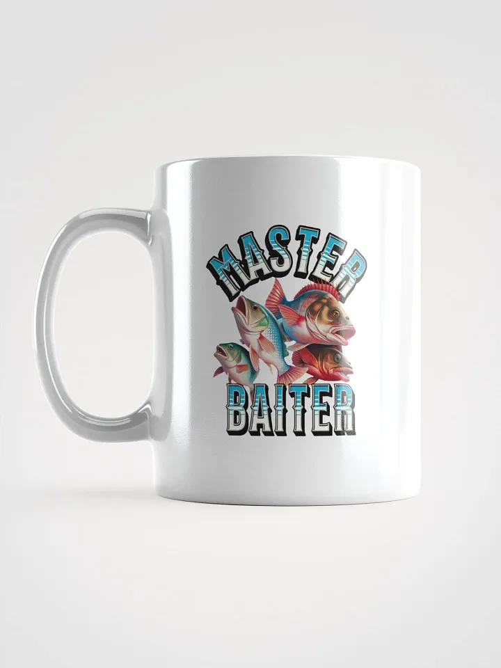 Master Baiter Fishing White Glossy Mug product image (1)