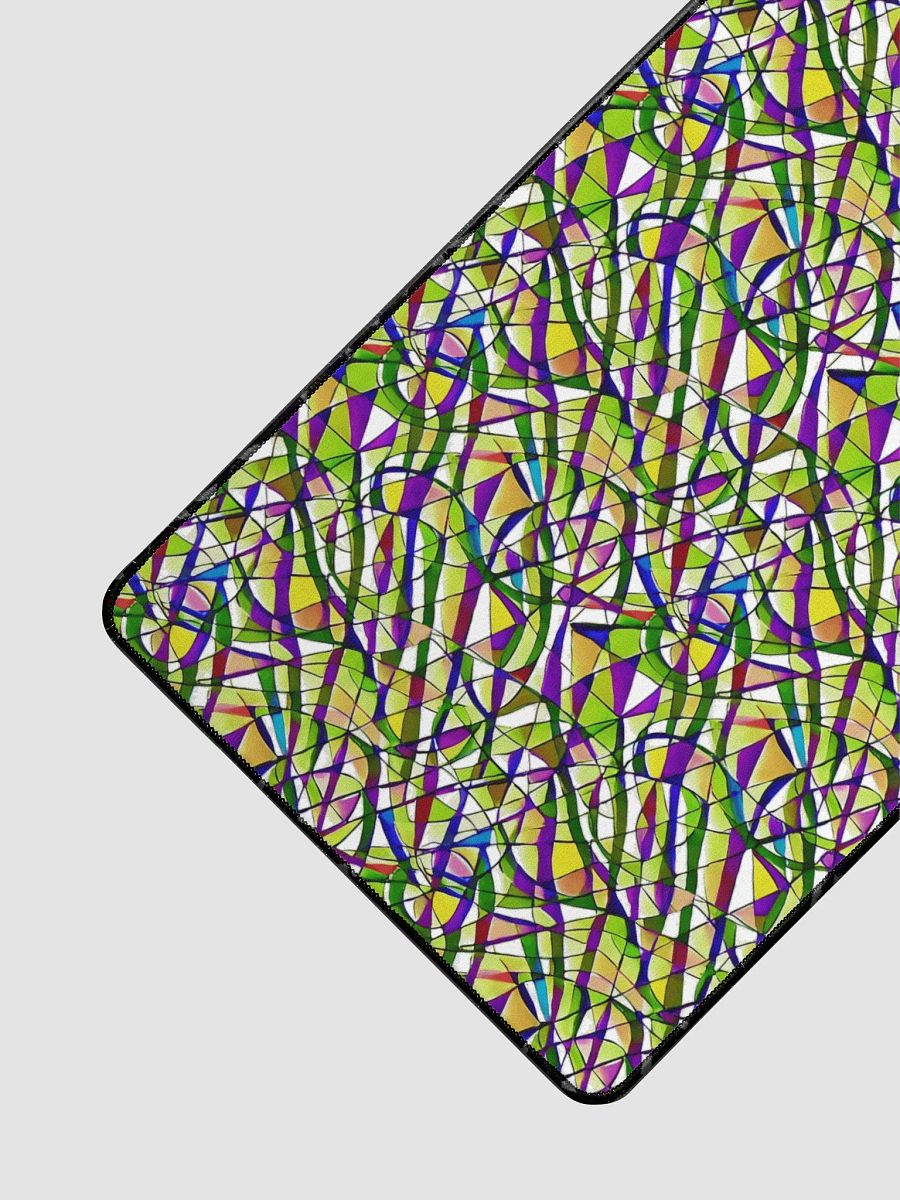 Stained Glass Pattern Desk Mat product image (3)