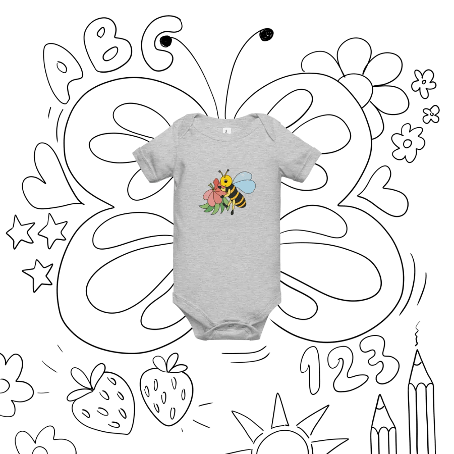 Flower Bee - Baby Onesie product image (8)