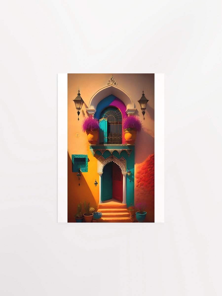 Pure White Canvas Poster/Creative artistic design product image (6)