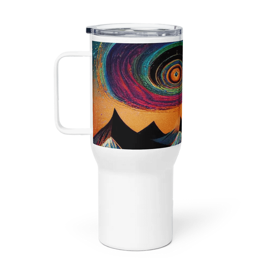 Cosmic Vortex Travel Mug product image (1)