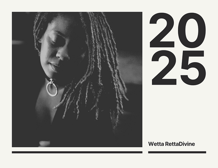 Wetta Retta 2025 Wall Calendar: Embrace Elegance with a Sultry Twist product image (1)
