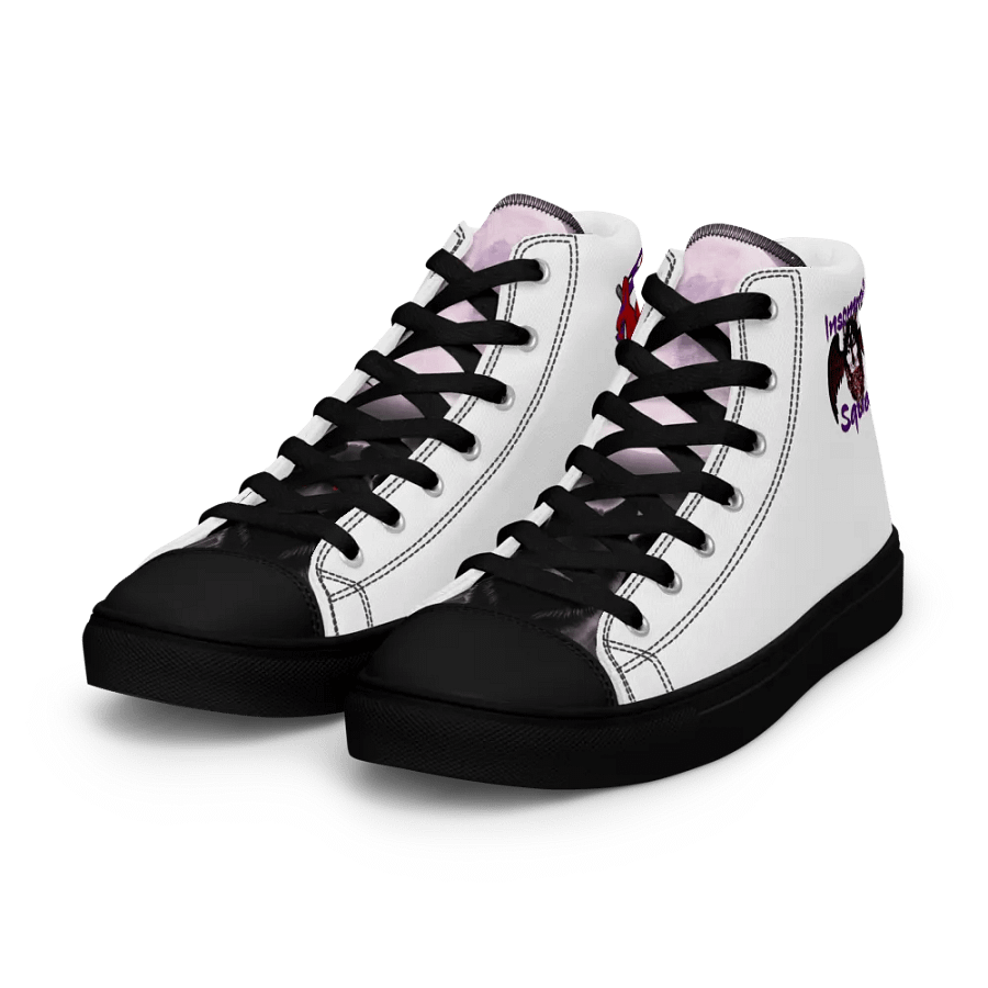 Women's White Insomnia Squad Canvas Hi-Tops product image (7)