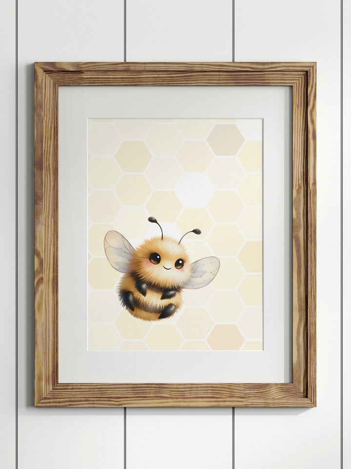 Little Bumblebee Nursery Print product image (1)