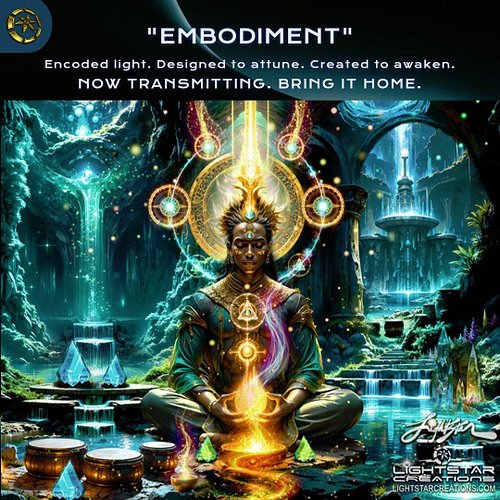 🎨 “EMBODIMENT” – A Portal in Image Form

A NEW Attunement Artwork Creation is now transmitting: EMBODIMENT—a serene convergen...