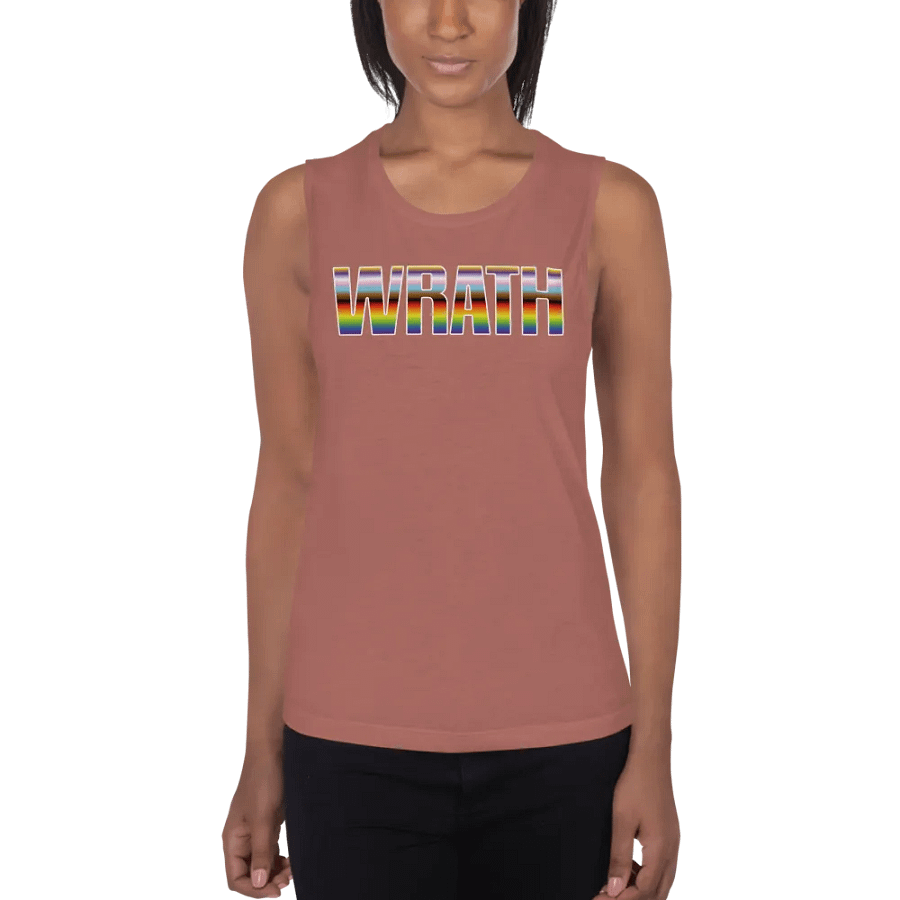 Pride 2023 stripes flowy tank top product image (2)