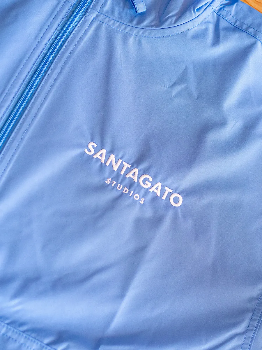 Nike baby blue windbreaker store