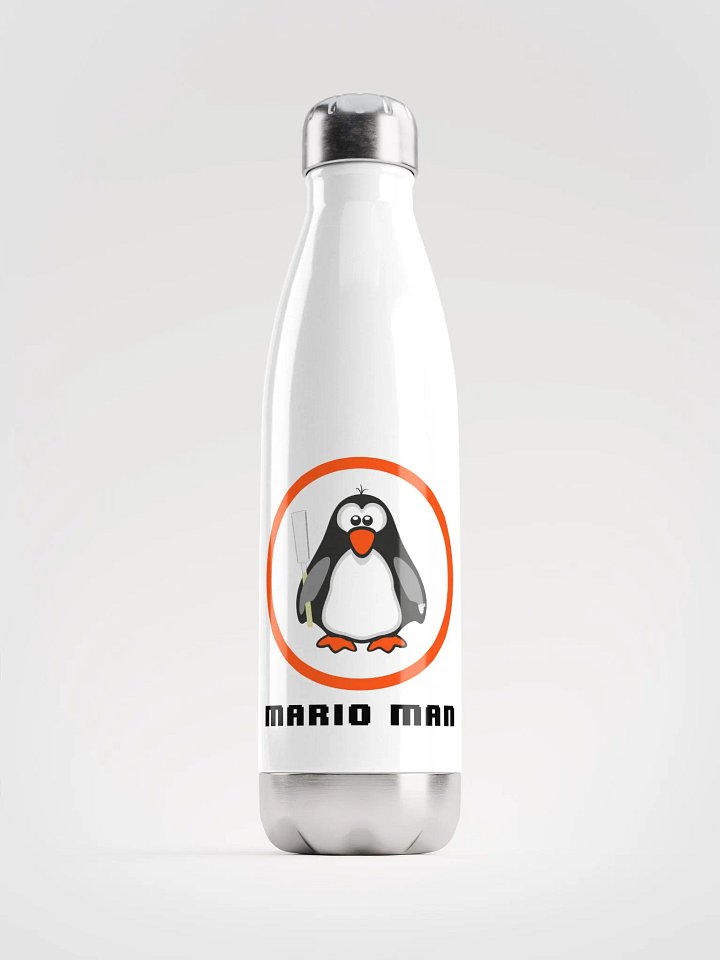 Mario Man Stainless Steel Water Bottle product image (1)