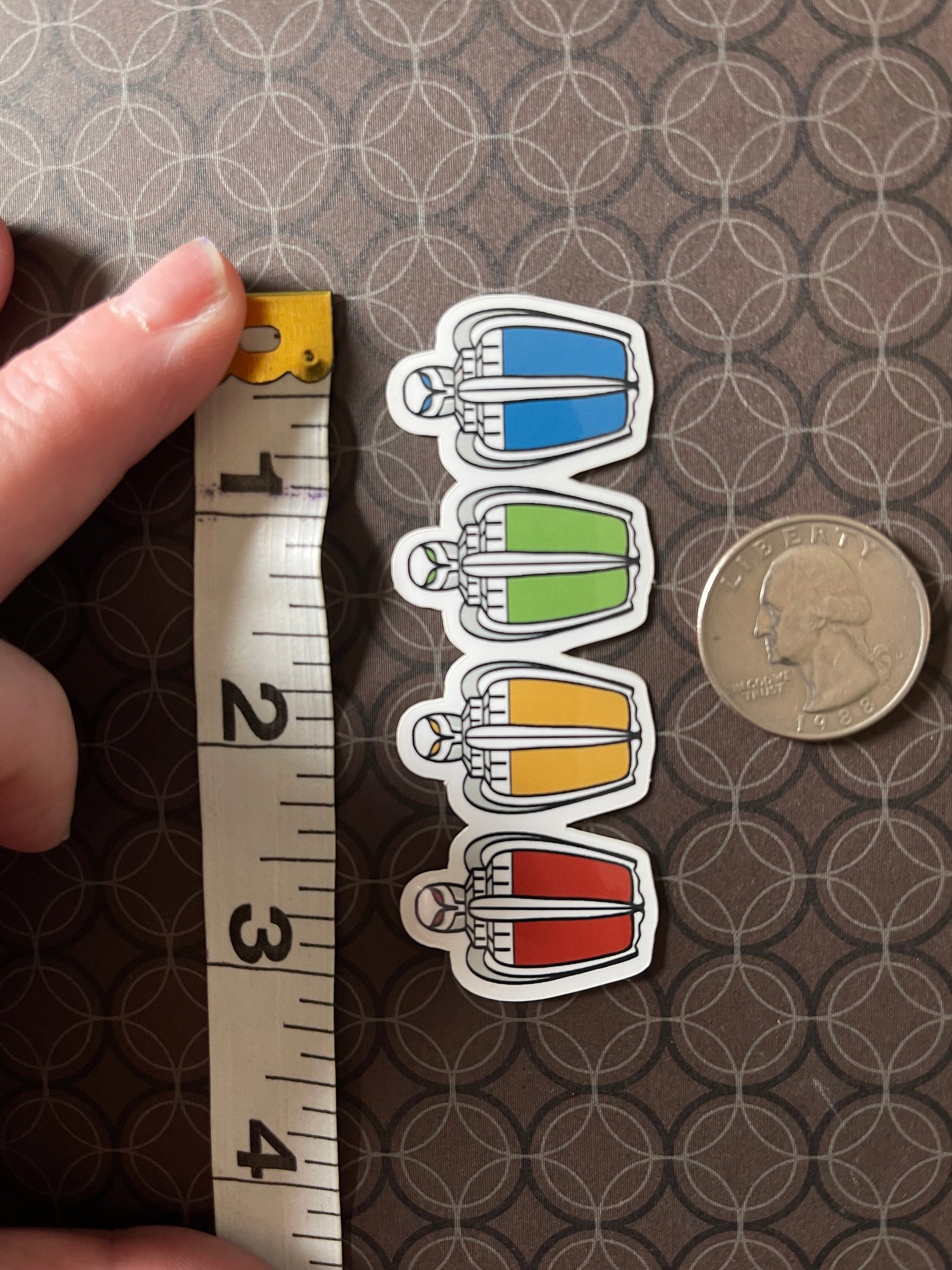 Plasmidbow Vinyl Sticker product image (2)