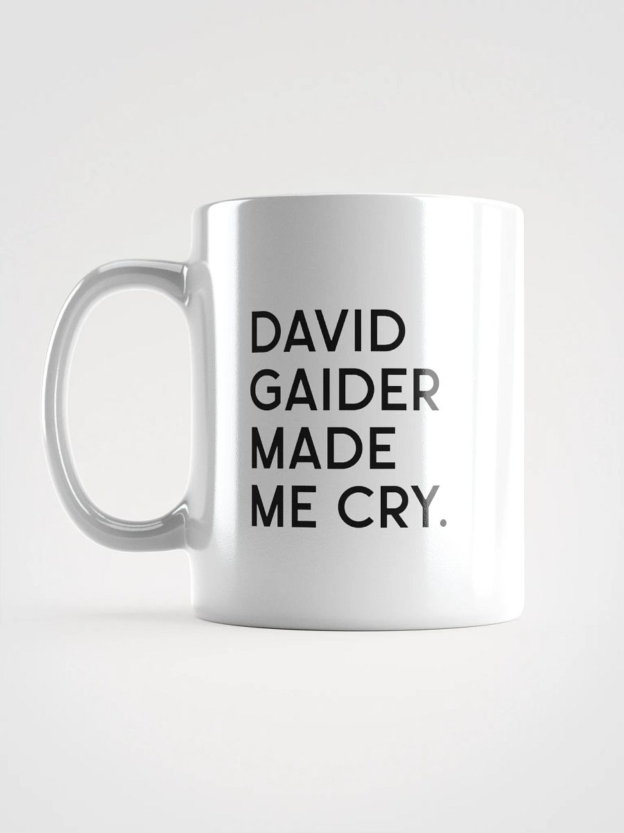 David Gaider Made Me Cry Mug product image (17)