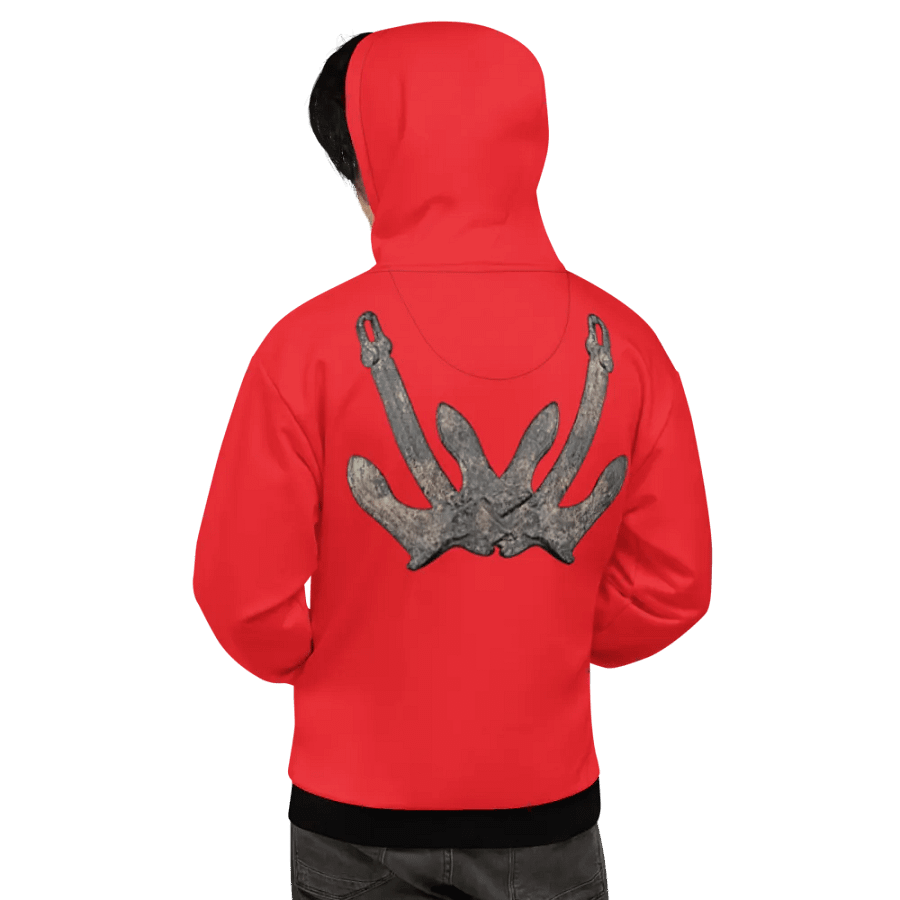 Red Anchor Hoodie product image (8)