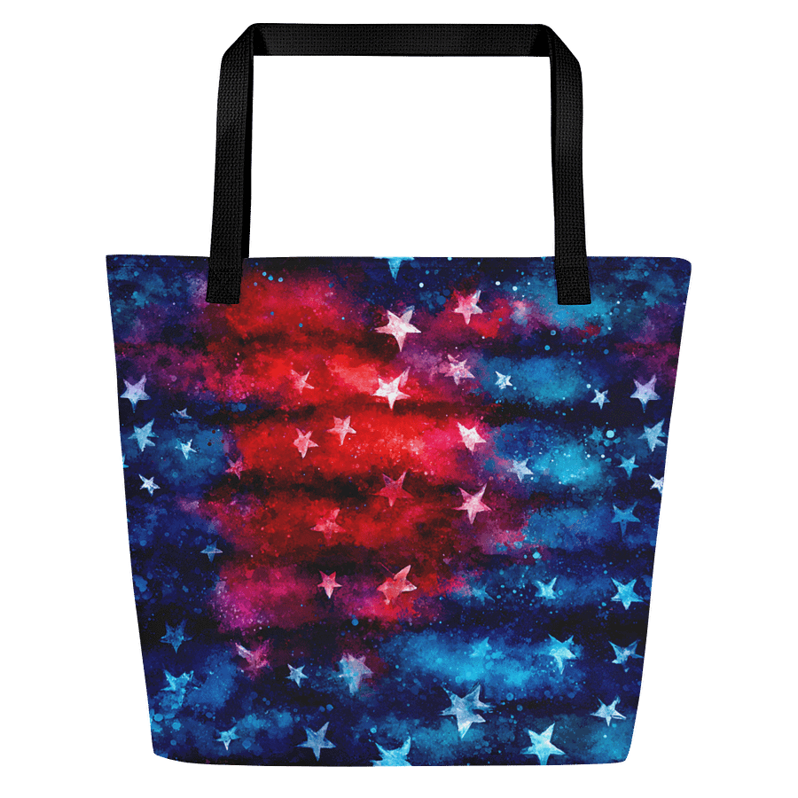 Red, White & Blue Tote Bag (Geaux 31) product image (3)