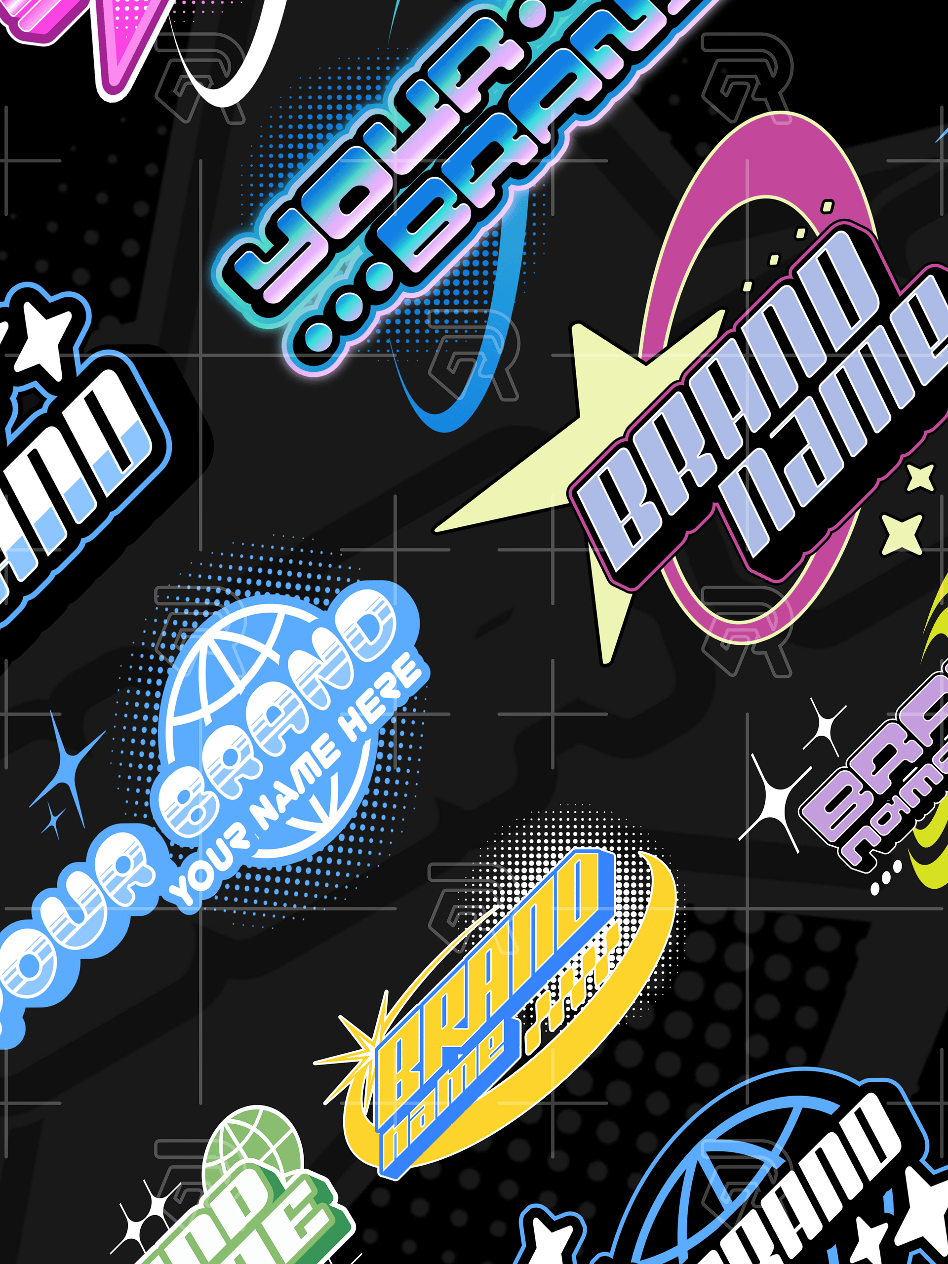 20+ Editable Y2K Text Effects For Affinity product image (4)