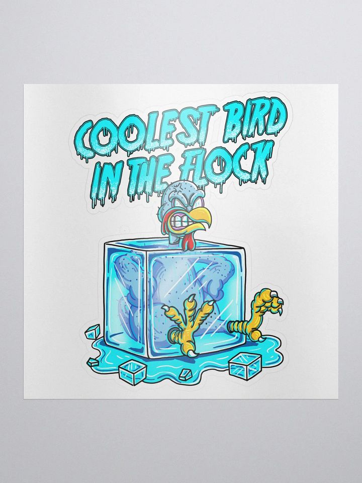 Coolest TurkeyFace Sticker product image (1)