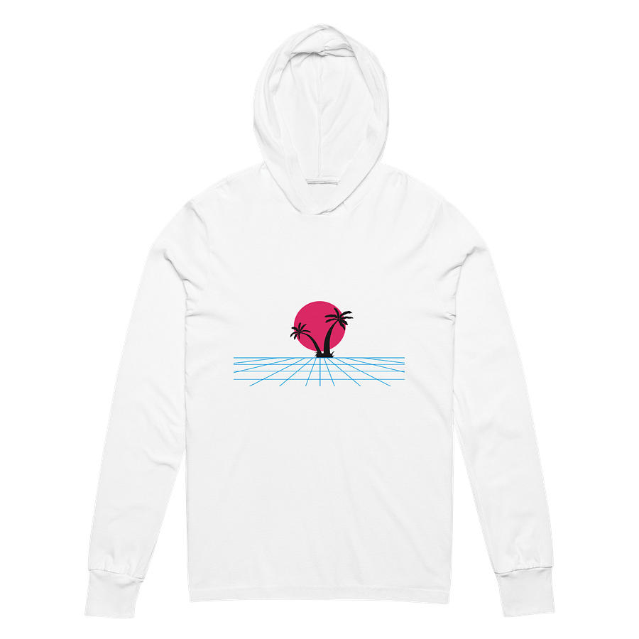 Retro Futurism Sunset Unisex Hoodie product image (2)