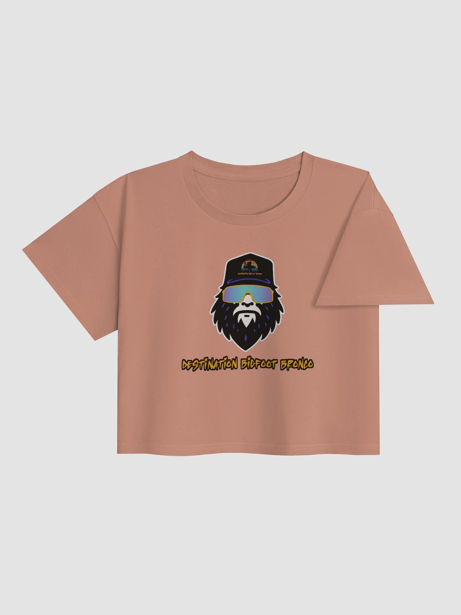 Destination Bigfoot Bronco Bigfoot Logo Women's Crop Top (Multiple Color Options) product image (28)