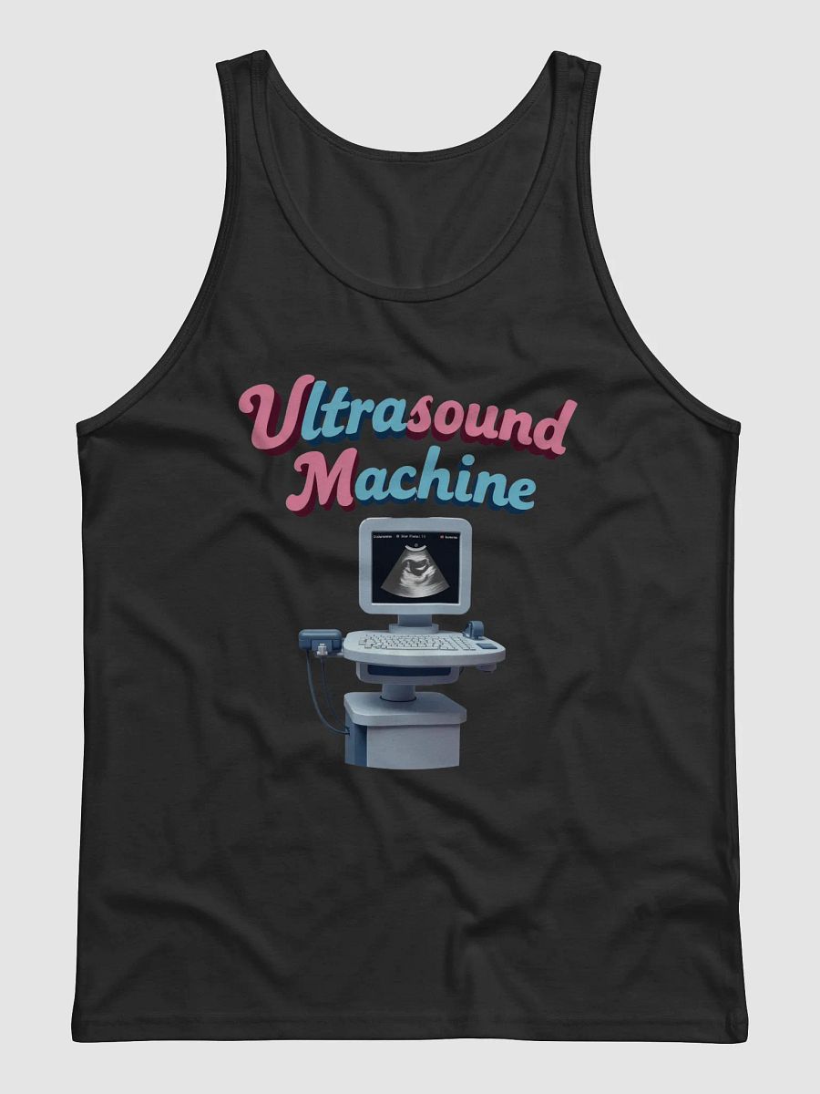 Stylish Ultrasound Machine Illustration Tank Top product image (3)