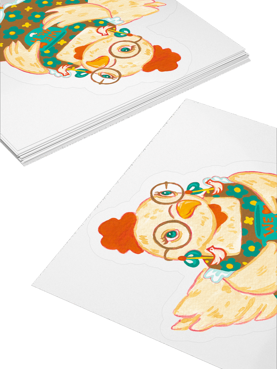 Ms. Henrietta Cluck - Sticker product image (4)