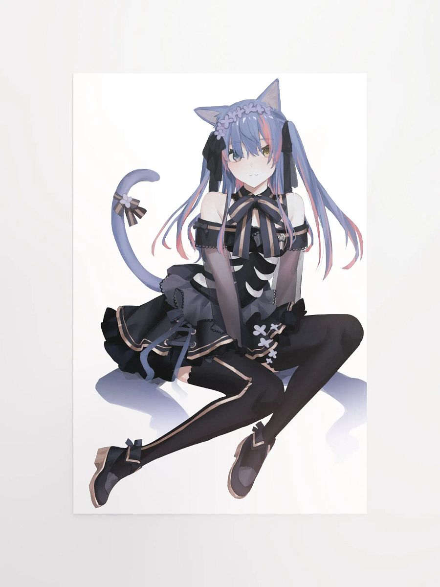 Neko Girl Sit Poster product image (11)