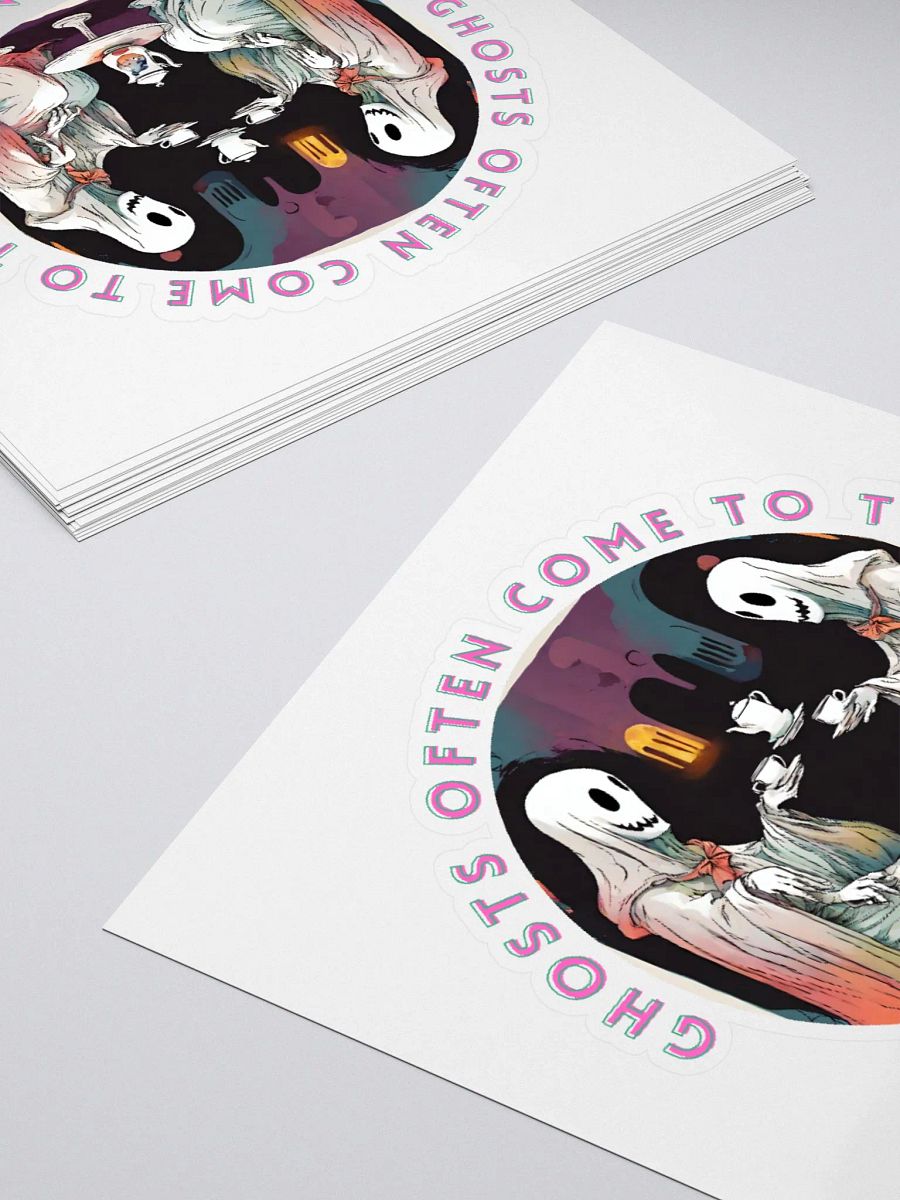 Ghosts Often Come to Tea With Me - Stickers product image (12)