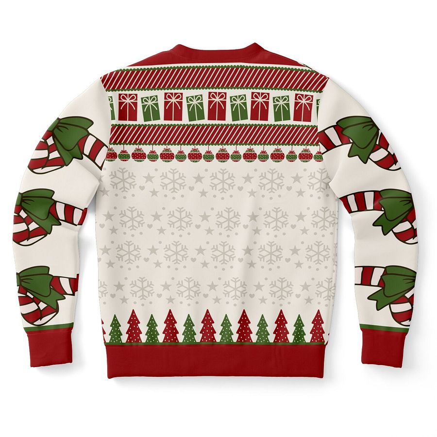 Funny Quote Gingerbread Man Ugly Christmas Sweater | Holiday Party Sweatshirt | Unisex Christmas Outfit product image (10)