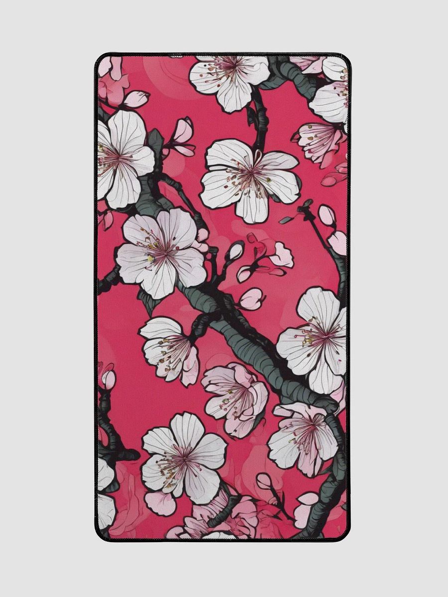 Blossoming Japanese Cherry Blossoms Desk Mat product image (2)
