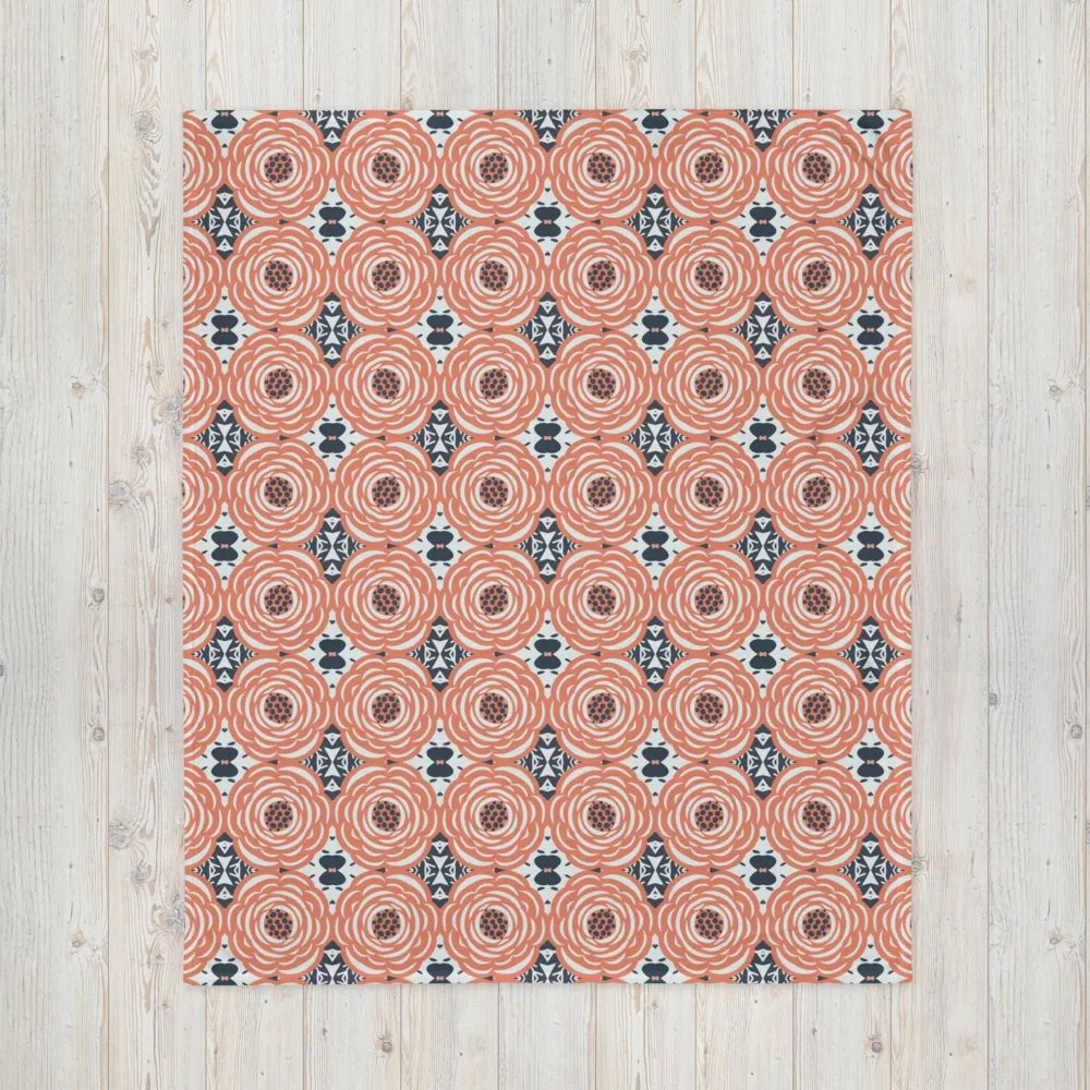 Delicate Rose Abstract Blanket product image (12)