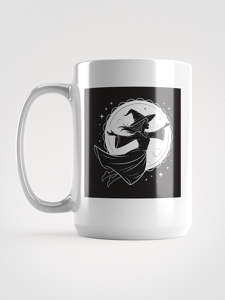 Celestial Witch White Glossy Mug product image (1)