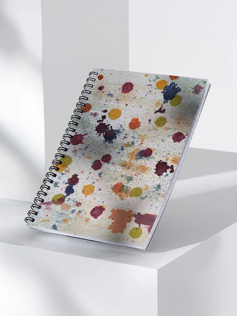 Floating Dots Spiral Notebook product image (3)