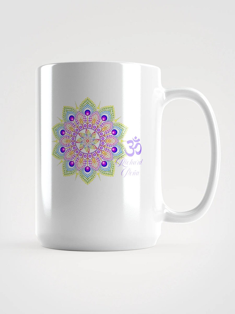 Purple Om Richard Peña on glossy coffee mug product image (1)