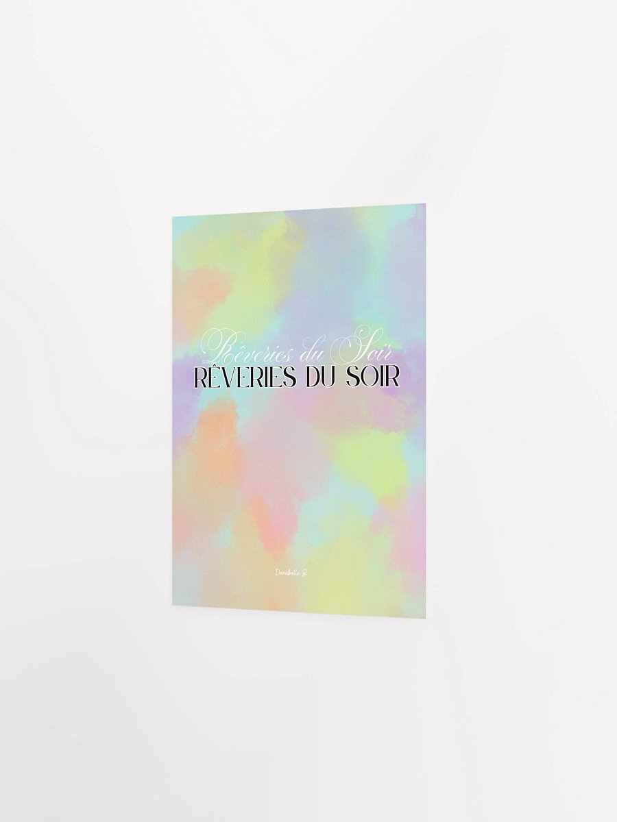 Poster Pastel Nuances de Lumière - Reveries du Soir - Cadeau Inspirant product image (4)