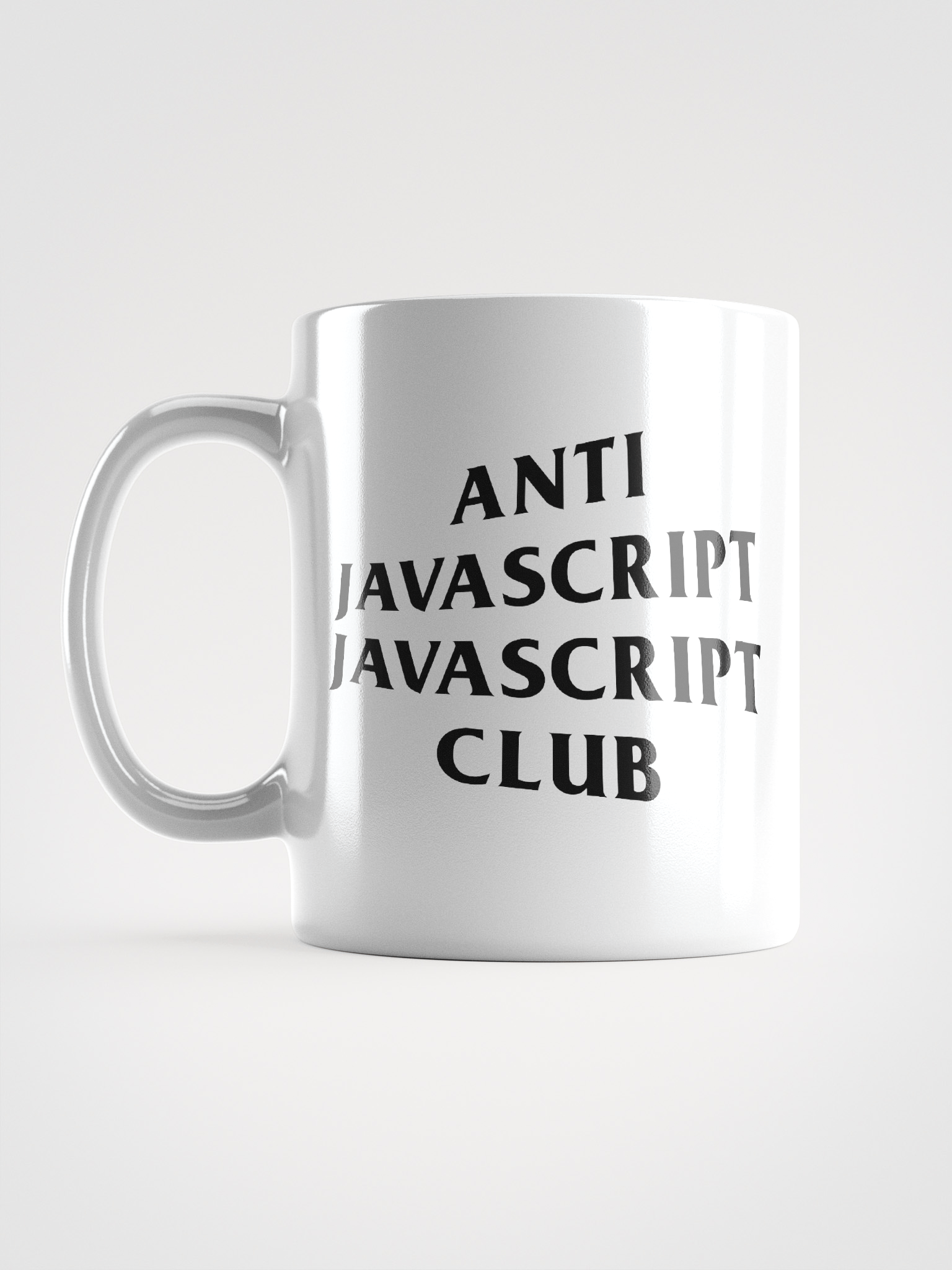 Anti JavaScript JavaScript Club Mug product image (1)