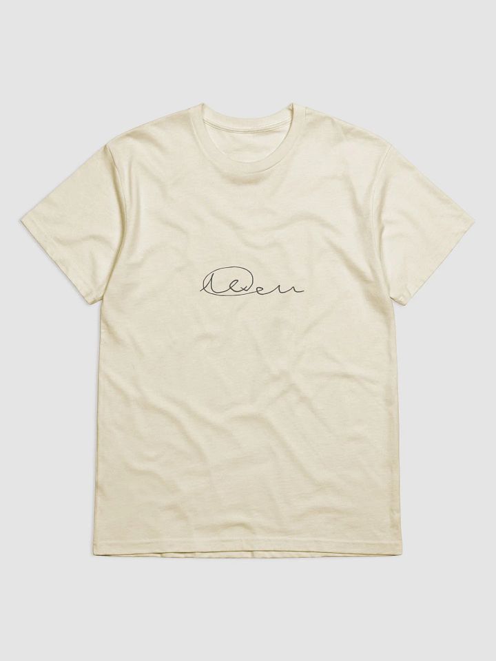 Signed eco t shirt product image (1)