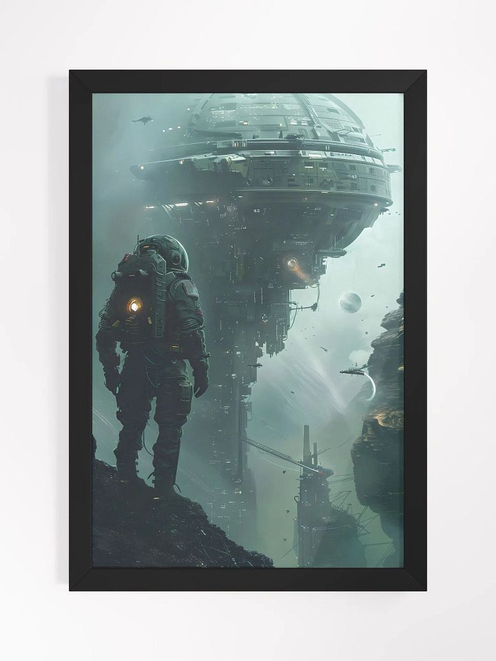 Interstellar Wanderer Framed Poster product image (1)