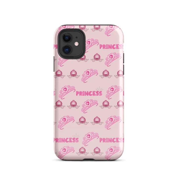 Pink Princess iPhone Tough Case product image (24)