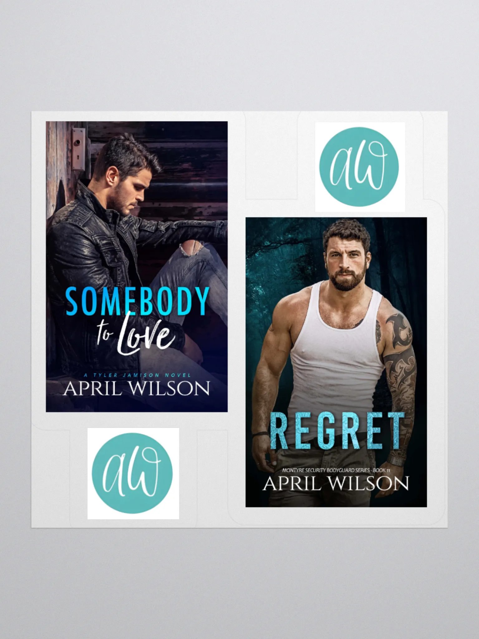 Sticker Sheet #1 - Regret and Somebody to Love product image (2)