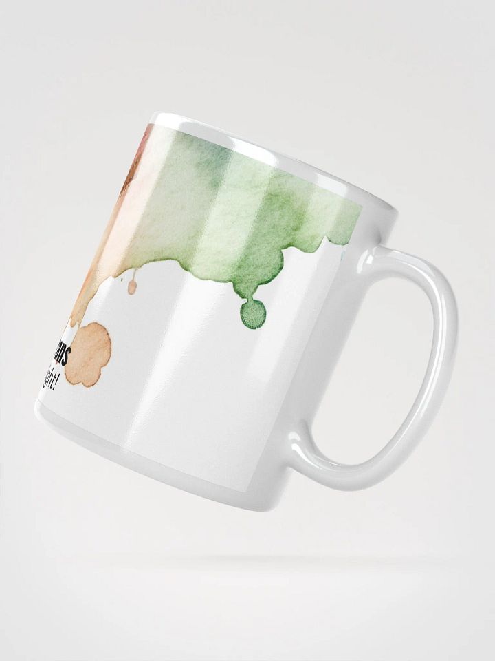 Banjos For Veterans (B4V) Artwork White Glossy Mug product image (3)