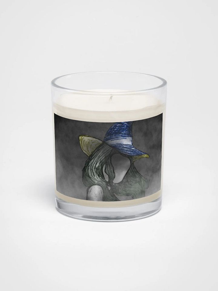 Witch of Shaw Candle In A Clear Glass Jar product image (1)