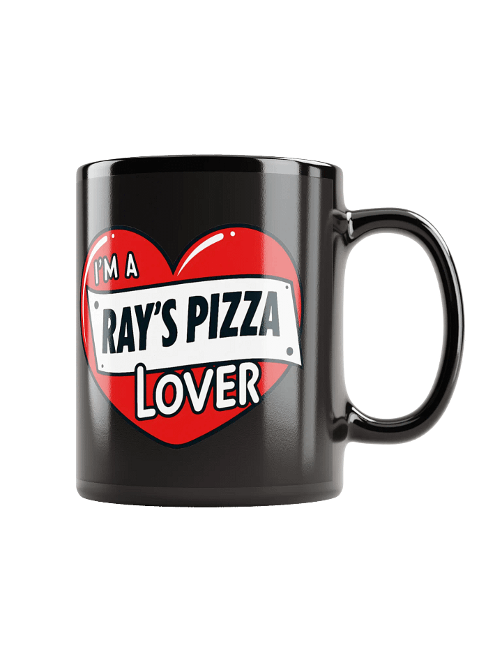 I'm A Ray's Pizza Lover Black Glossy Mug product image (2)