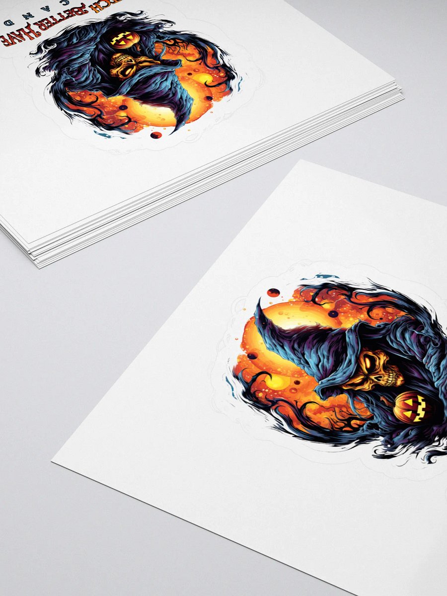 Glowing Ghoul Halloween Stickers product image (4)