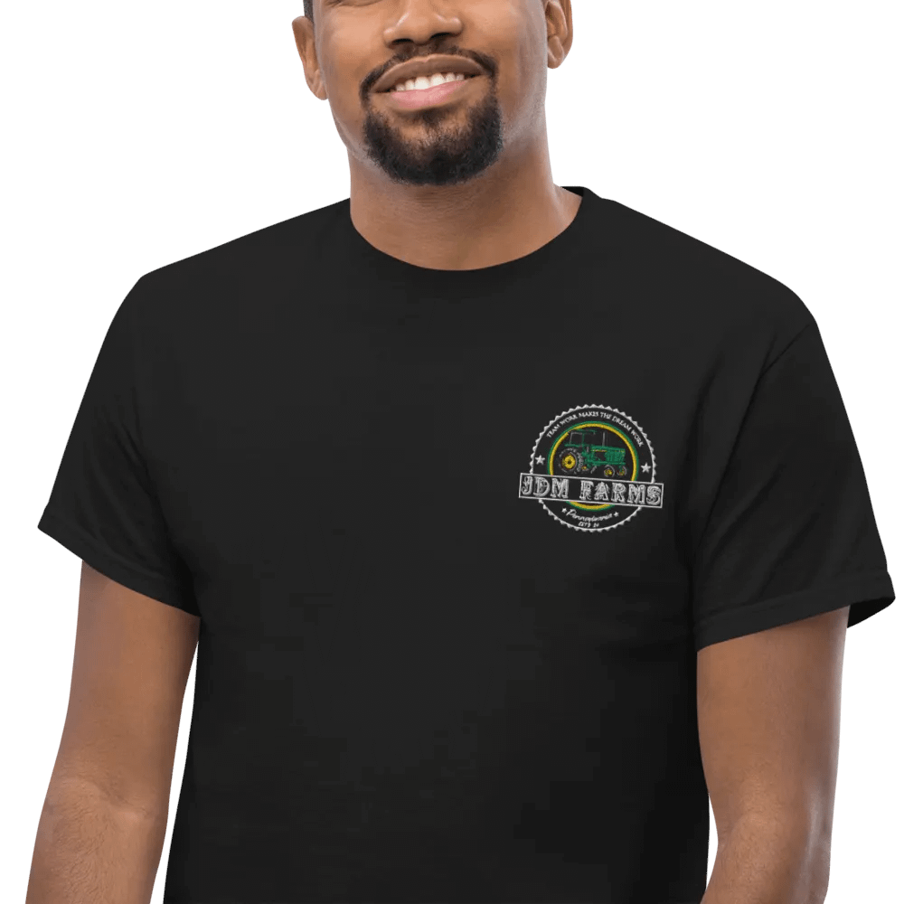 Green Tractor Circle Graphic Unisex T-Shirt product image (10)