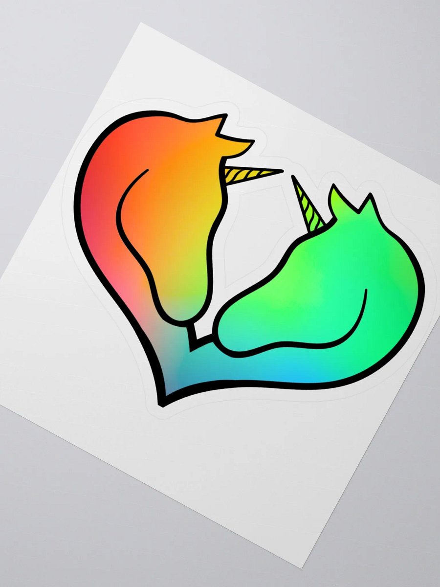 Unicorn Love Sticker product image (3)