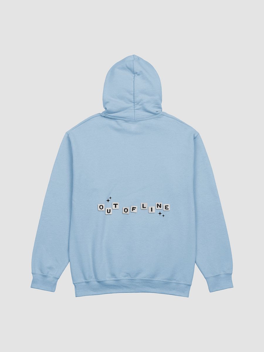 Xoxo hoodie (white/blue) product image (2)
