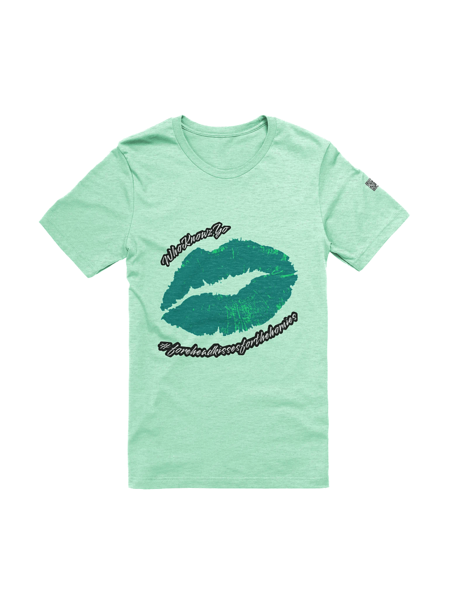 #foreheadkissesforthehomies unisex tee (green) (S-5XL) product image (1)
