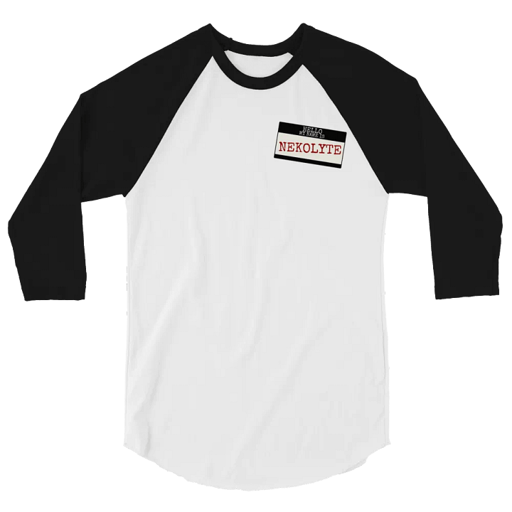 Nekolyte Nametag Raglan Shirt product image (2)