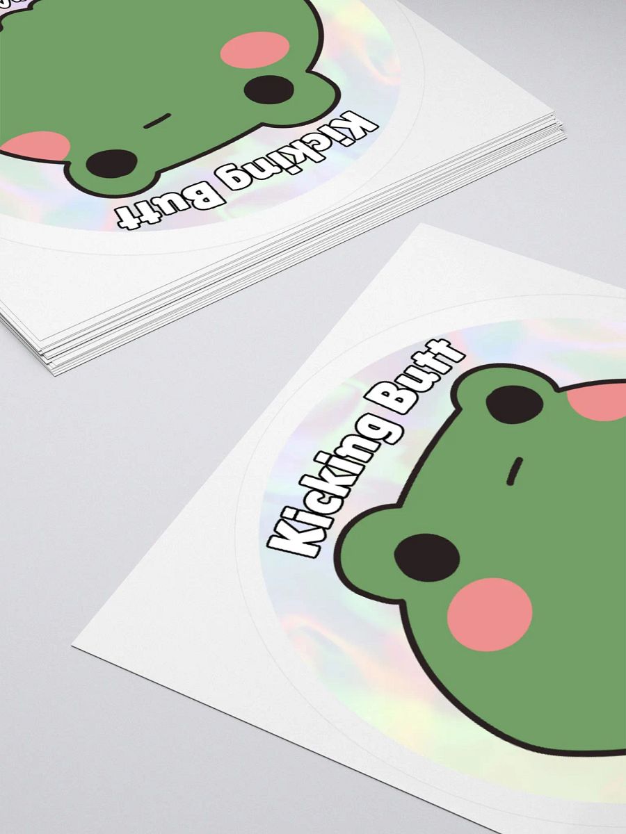 Kicking Butt Sticker product image (8)